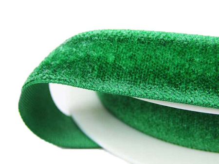 Aksamitka 16mm zielona