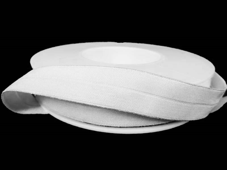 Lamówka 1,5cm elastyczna MAT biała