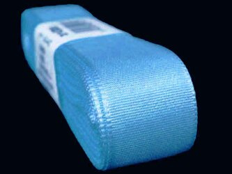Wstążka 20mm tafta niebieski lazur