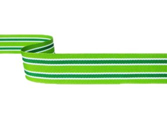 Taśma 25mm ryps lampas zielona pistacja