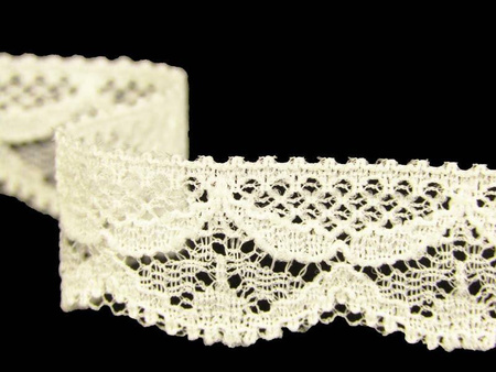 Koronka 1,5cm stabilna ivory