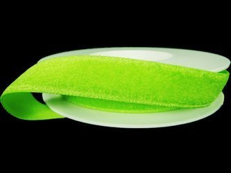 Aksamitka 16mm neon zielona
