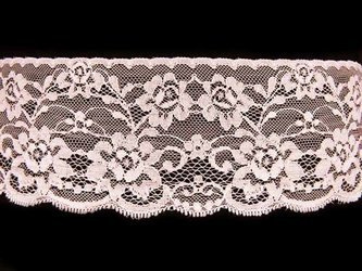 Koronka 8,5cm stabilna antyczny róż