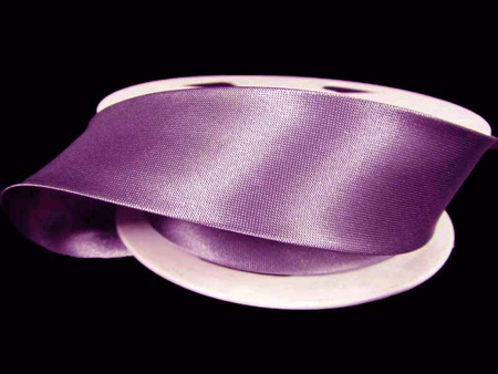 Lamówka 3cm atłasowa wrzos