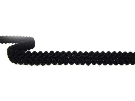 Taśma 1cm galonowa bawełna czarna