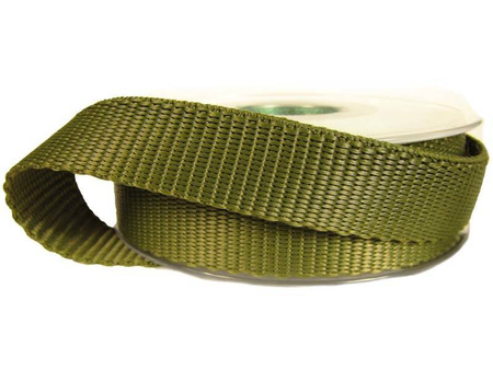 Taśma 20mm nośna poliestrowa khaki