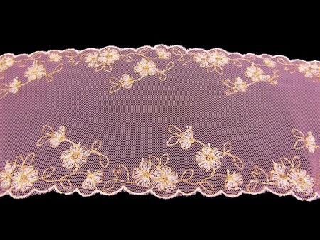 Wstawka 12cm tiulowa wrzos