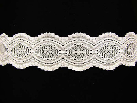 Wstawka 6cm elastyczna biała