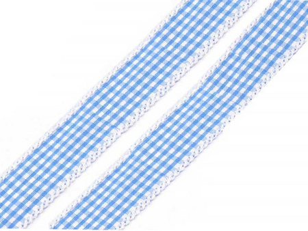 Wstążka 20mm PEPITO błękitna