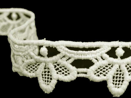 Koronka 2cm gipiurowa ivory