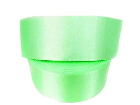 Wstążka 40mm atłas kwiat lipy