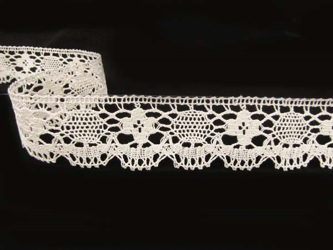 Koronka 5cm bawełniana zimny ecru