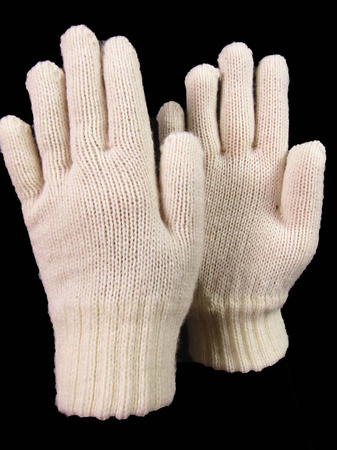 Rękawiczka DZIANA dziecięca gładka ecru