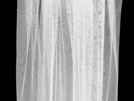 Tiul 300cm miękki stabilny biały