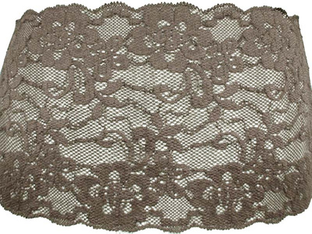 Wstawka 15,5cm elastyczna brąz