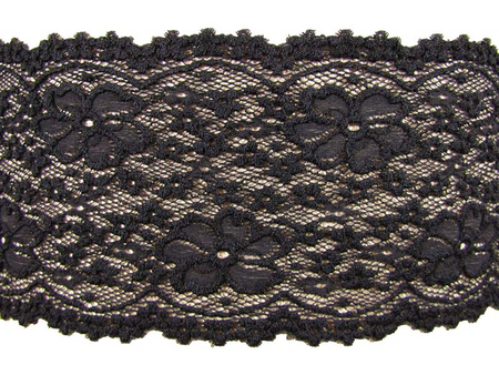 Wstawka 14cm elastyczna czarna