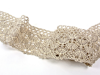 Koronka 8,2cm bawełniana len-ecru