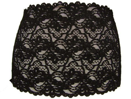 Wstawka 21cm elastyczna czarna