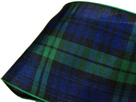 Wstążka 70mm kratka szkocka Black Watch