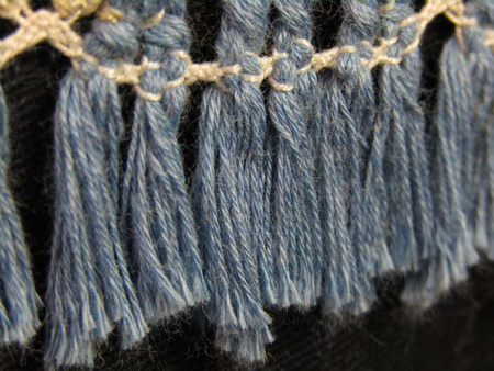 Taśma 6,5cm FRĘDZEL mix niebieska