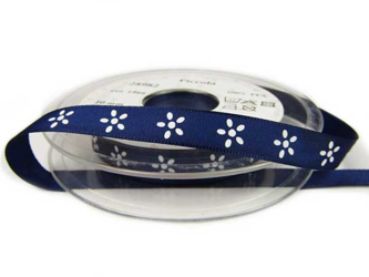 Wstążka 10mm tafta PICCOLA granat