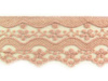 Koronka 6cm tiulowa antyczny róż