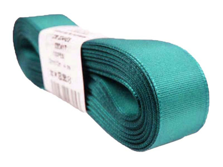 Wstążka 20mm tafta morski ciemny