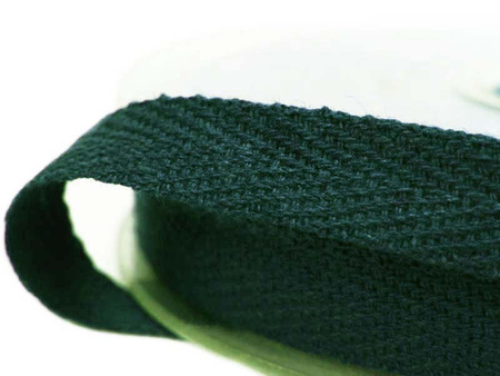 Taśma 10mm bawełniana jodełka morski granat