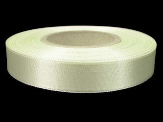 Wstążka 15mm atłas ecru jasny