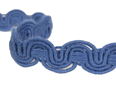 Taśma 1,2cm galonowa bawełna niebieski