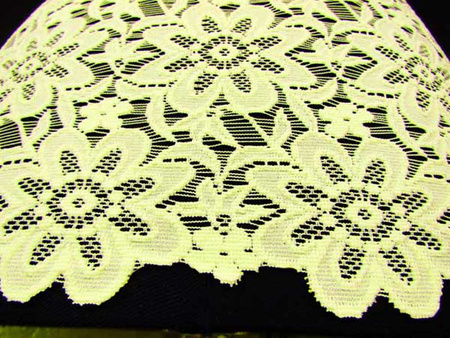 Koronka 150cm poliesterowa cytrynowa