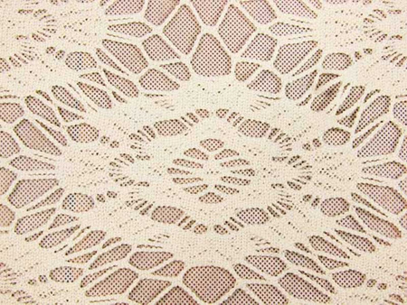 Koronka 120cm elastyczna ecru