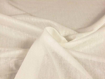 Dzianina jersey ivory