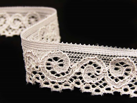 Koronka 2cm elastyczna antyczny róż