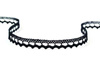 Koronka 0,9cm bawełniana czarna