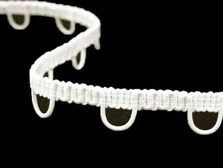 Taśma pętelkowa rzadka ivory