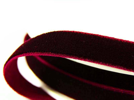 Aksamitka 9mm bordo