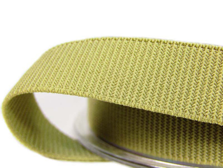 Taśma 15mm elastyczna ryps beż