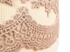 Koronka 7,5cm tiulowa antyczny róż