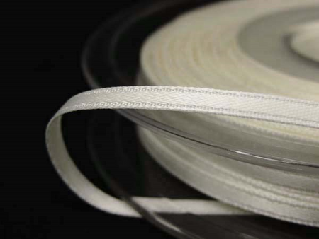 Wstążka 3mm atłas kość słoniowa