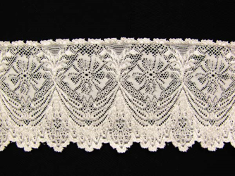 Koronka 7cm elastyczna ivory