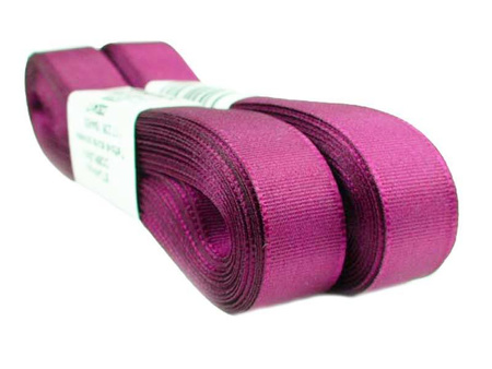Wstążka 15mm tafta buraczek