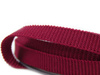 Taśma 6mm elastyczna ryps bordo