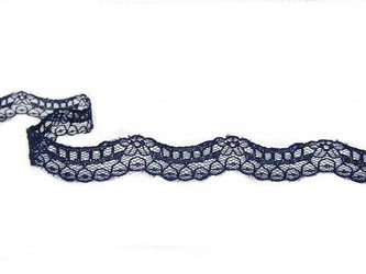 Koronka 1,5cm stabilna granat