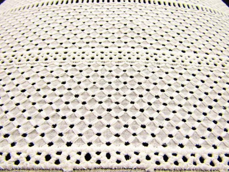 Koronka 140cm bawełniana haft angielski ivory