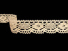 Koronka 3,5cm bawełniana jasny beż