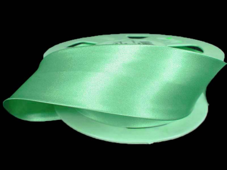 Lamówka 3cm atłasowa miętowa