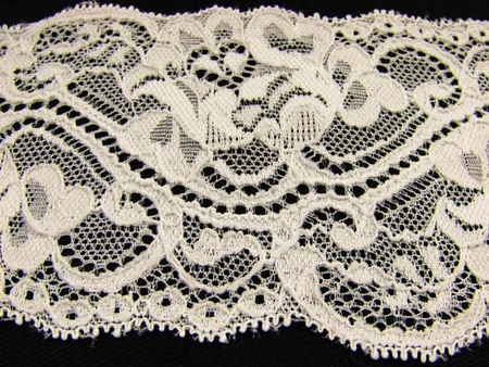 Wstawka 8cm elastyczna kość słoniowa