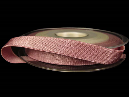 Taśma 10mm elastyczna atłas antyczny róż