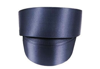 Wstążka 40mm atłas granat